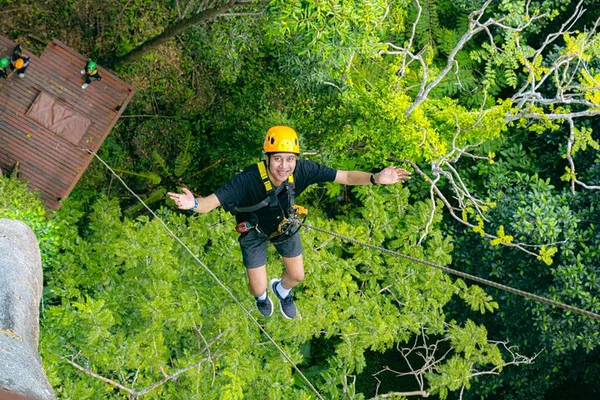 Phuket Zipline Fun: Hanuman Adventure!
