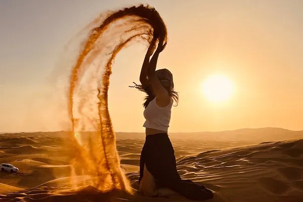 Luxury Desert Adventure: Private Dubai Safari with Dinner & Camel Ride