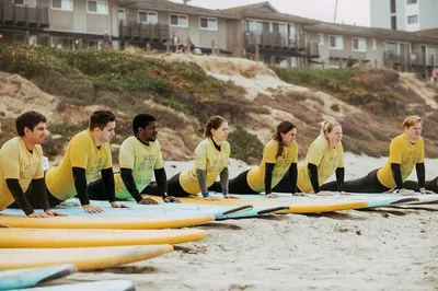 Catch the Wave: Group Surf Lesson in Sunny San Diego
