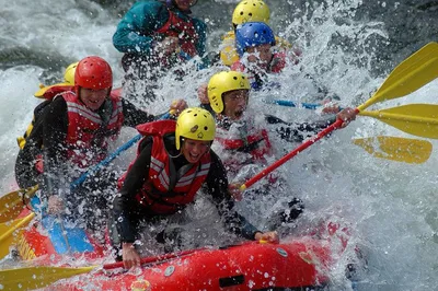 Conquer Norway's Rapids: Thrilling White Water Rafting Adventure in Dagali!