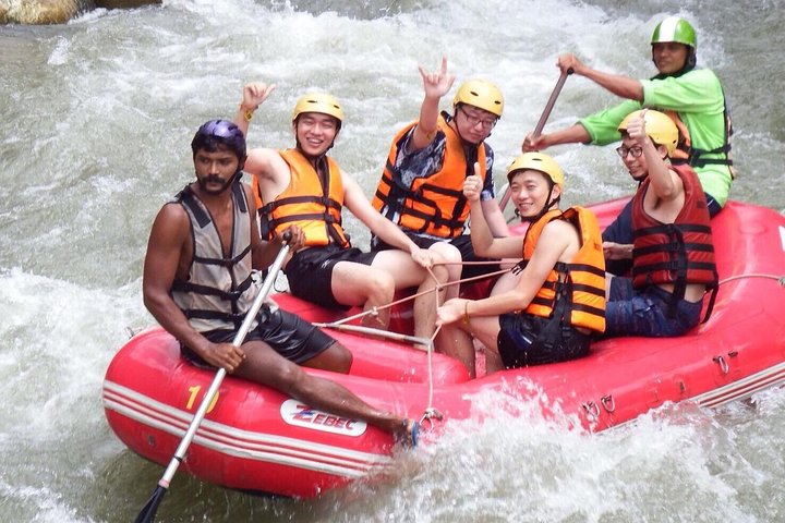 Phang Nga Rainforest Adventure: Rafting, ATV, Zipline & Monkey Cave!