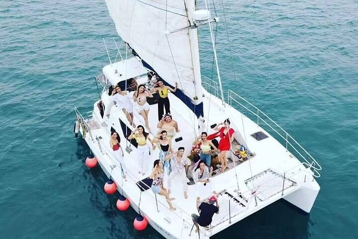 Luxury Catamaran Escape: Racha & Coral Islands Private Yacht Adventure