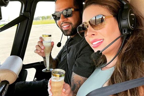 Miami Romance: Champagne & Helicopter Tour for Two