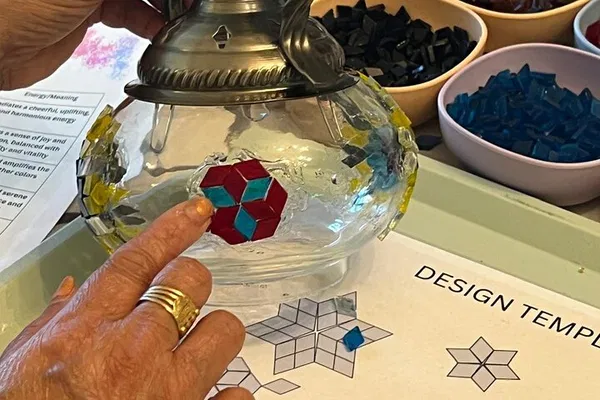 Unleash Your Creativity: Mosaic Lamp Workshop in Belize