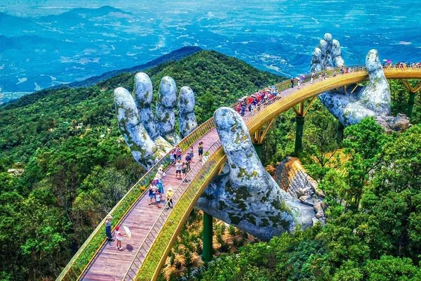 Ascend to Wonder: Golden Bridge & Ba Na Hills Full-Day Adventure