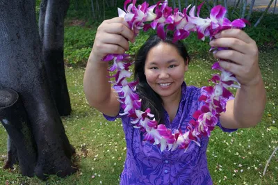 Aloha Arrival: Fresh Lei Greeting at Honolulu Airport
