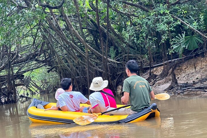 Khao Lak's Wildlife & Waterfall Adventure: Canoe, Elephants & Swim