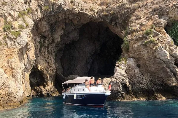 Taormina Boat Tour: Isola Bella, Blue Grotto & Prosecco