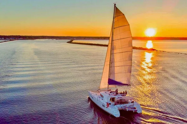 Maine Catamaran Sailing Charter: Luxury Coastal Views