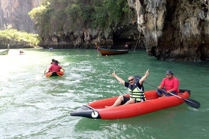 Phang Nga Bay Adventure: Explore Caves & James Bond Island by Big Boat