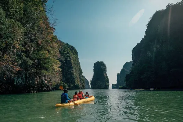 Phang Nga Bay Adventure: Kayak Caves & Bond Island Wonders!