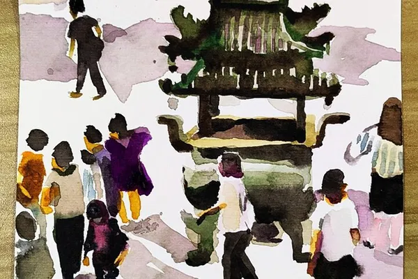 Unleash Your Inner Artist: A Shanghai Downtown Sketch Adventure