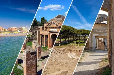 Unveiling Ancient Rome: Ostia Antica Private Tour & Beach Escape