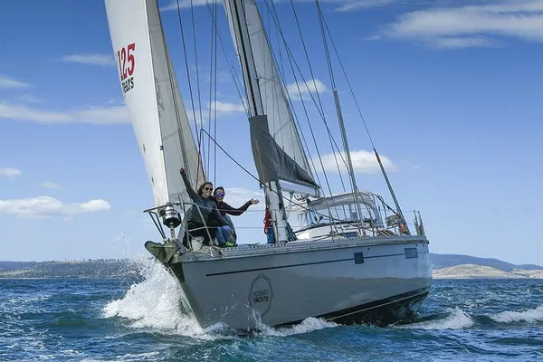 Hobart Harbour Sailing Adventure: Race a Maxi Yacht!
