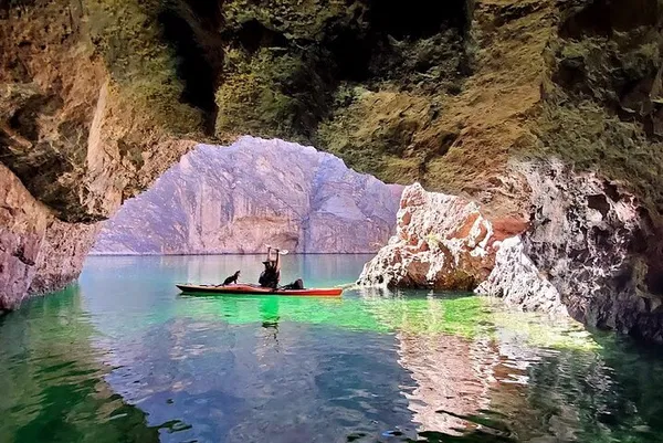 Kayak Emerald Cave: Colorado River Adventure!
