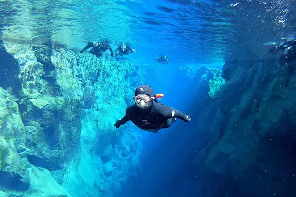 Silfra Snorkeling: Dive Between Tectonic Plates in Iceland's Crystal-Clear Waters