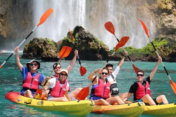 Kayak Nerja & Maro Cliffs: Waterfall Adventure!