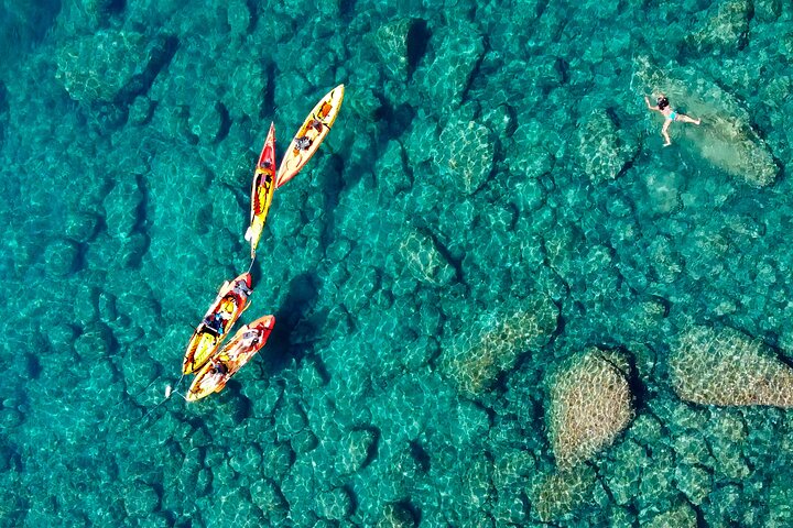 Costa Brava Kayak & Snorkel Adventure from Barcelona