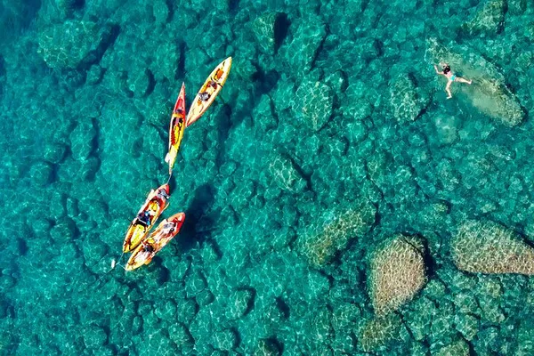 Costa Brava Kayak & Snorkel Adventure from Barcelona