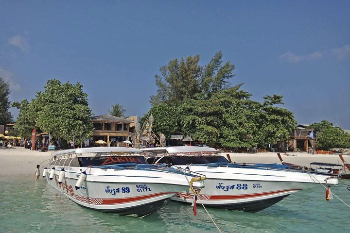 Island Hop: Koh Mook to Koh Phi Phi Speedboat Adventure