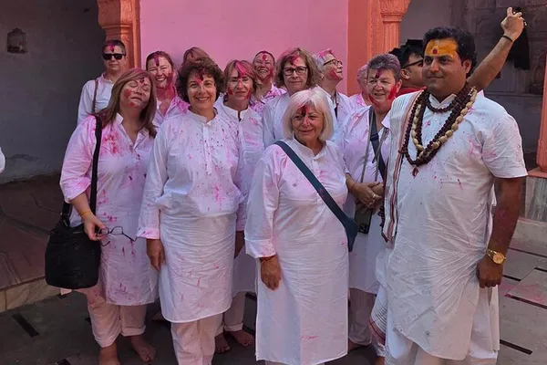 Agra Holi: Traditional Celebration with Locals