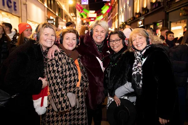 London's Grooviest Christmas Silent Disco Walking Tour!