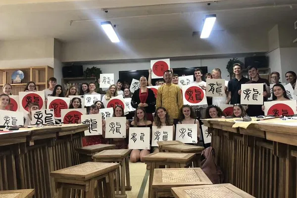 Beijing Chinese Calligraphy Class: Create Your Own Art!