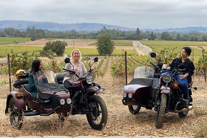 Sonoma Valley Sidecar Wine Tours: A Whirlwind Wine Adventure!