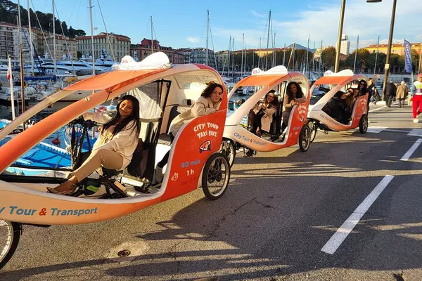 Discover Nice: An Original Bike Taxi Adventure