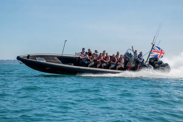 Torquay Thrill Ride: 30-Minute Raptor RIB Adventure!