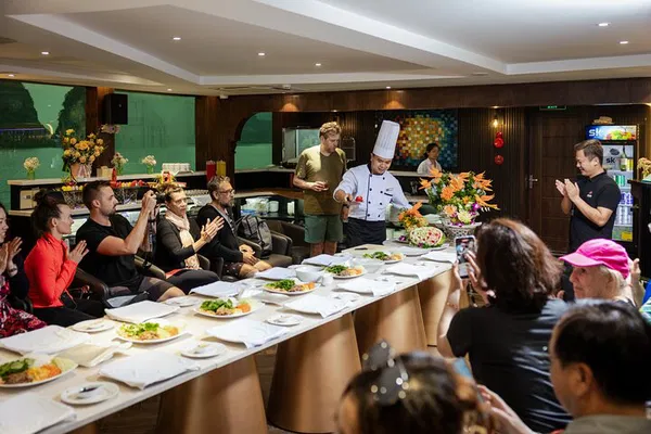 Luxury Catamaran Cruise: Explore Halong & Lan Ha Bay in Style