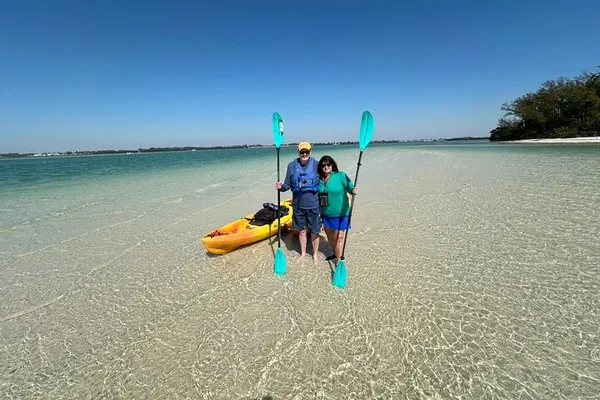 Island Kayak Tour: Dolphins, Snorkeling & Shells!