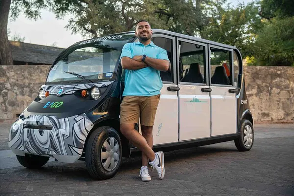 San Antonio's Electrifying History: Private Sightseeing E-GO Tour