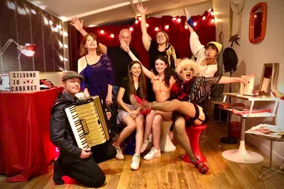 Paris Cabaret Show & French Dinner in Artist Home