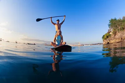 Paddleboard Adventure: Explore Leangbukta's Beauty