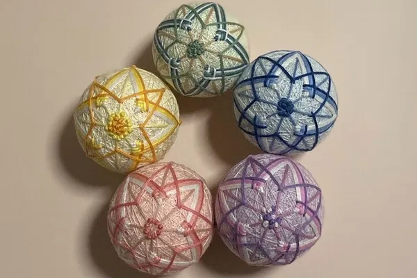 Craft Your Own Temari: A Japanese Embroidered Ball Experience in Osaka