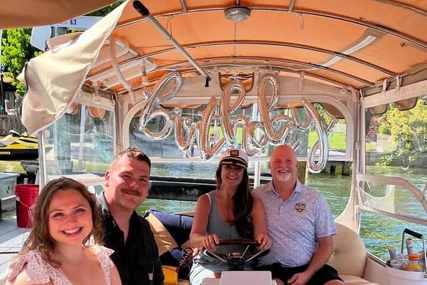 Cruise St. Pete Beach: Electric Boat Rental Adventure!
