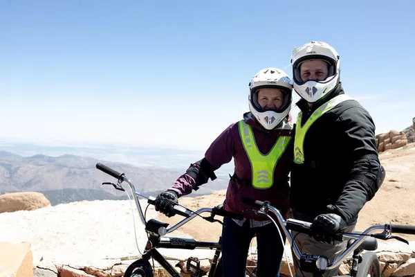 Conquer Pikes Peak: Thrilling Downhill Bike Adventure!