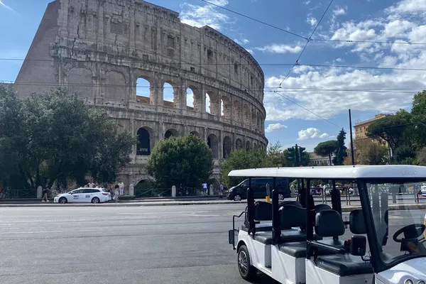Rome Golf Cart Adventure: Explore the Eternal City in Style!