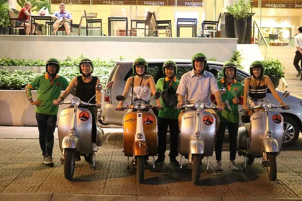 Saigon's Night: Vespa Foodie Adventure