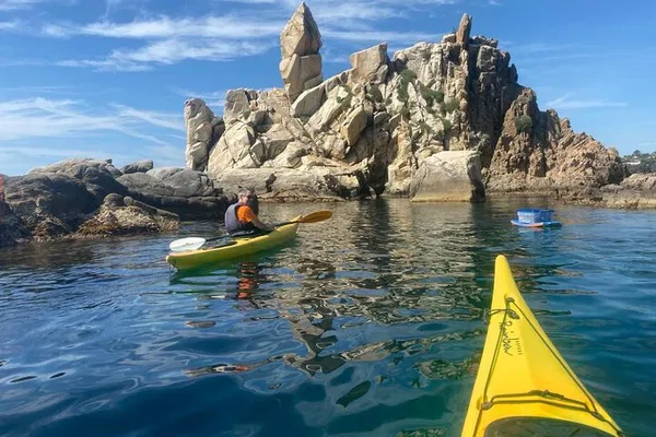 Discover Costa Brava's Hidden Gems: A Sea Kayak & Snorkel Adventure