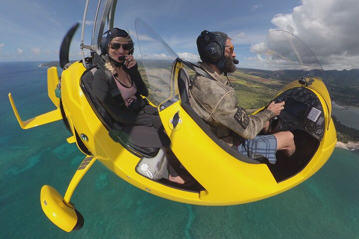 Oahu's North Shore: Gyroplane Flight Adventure!