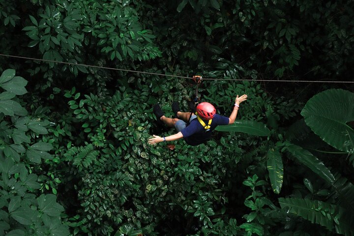 Soar Through Phuket's Jungle: Zipline Adventure at Hanuman World