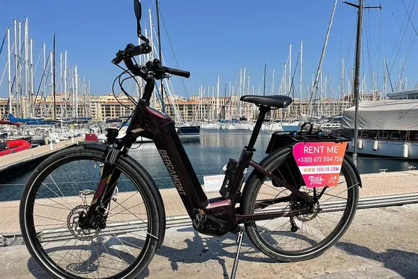Effortless Marseille Exploration: E-Bike Adventure with Virtual Guide