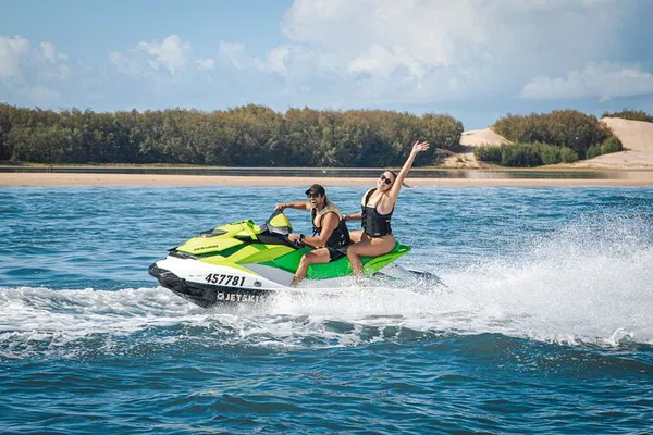 Gold Coast Jet Ski Safari: Thrilling Adventure & Island Escape!