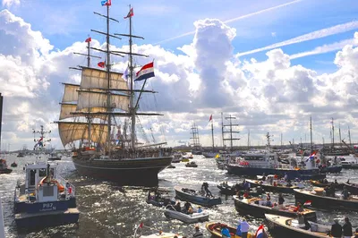 Amsterdam SAIL OUT Cruise: Tall Ships & Drinks!
