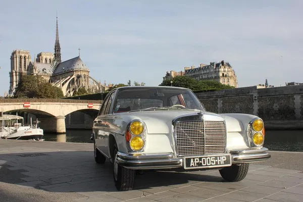 Paris by Night: A Vintage Mercedes Adventure