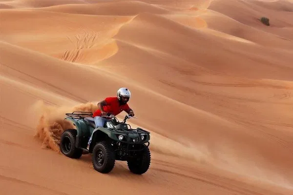 Dubai Desert Safari: Quad Biking, Camel Rides & Stargazing BBQ!