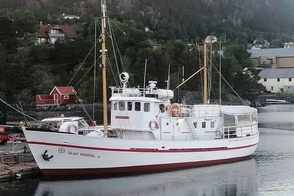 Stavanger's Hidden Islands: A Private Safari & Fishing Adventure Aboard a Historic Rescue Vessel