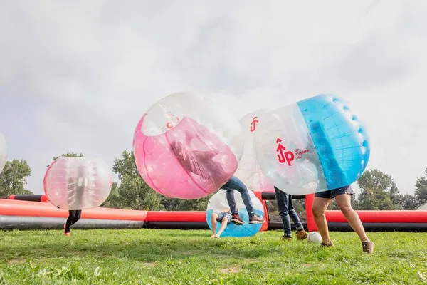 Amsterdam Bubble Football: Hilarious Games at UP Events